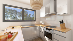 Maison 90,45 m² à construire Saint-Côme-de-Fresné (14960)
