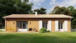Maison 90 m² à construire Belin-Béliet (33830)