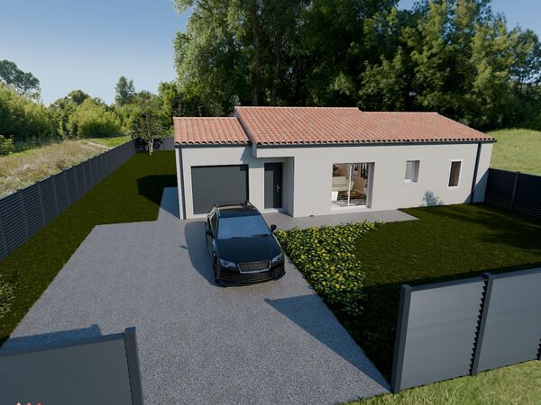 Maison 88&nbsp;m² à construire Parthenay (79200)