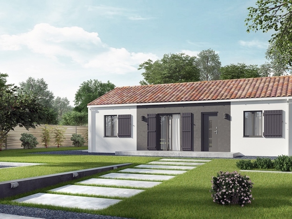 Maison 65&nbsp;m² à construire Cravans (17260)