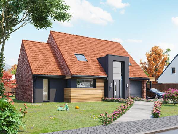 Maison 130&nbsp;m² à construire Saint-Georges-du-Vièvre (27450)
