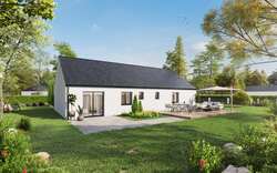 Maison 94,66 m² à construire Étricourt-Manancourt (80360)