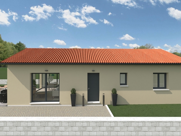 Maison 89&nbsp;m² à construire Beaurepaire (38270)