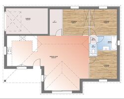 Maison 90 m² à construire Bevons (04200)