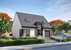 Maison 95,60 m² à construire Le Cateau-Cambrésis (59360)