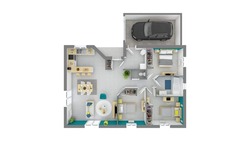 Maison 85 m² à construire Palinges (71430)