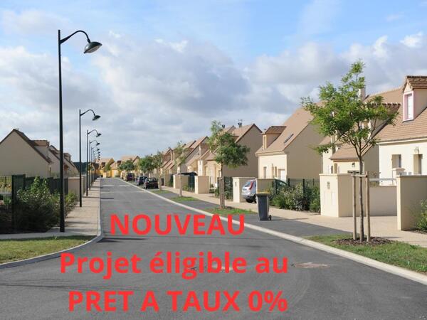 Maison 76&nbsp;m² à construire Nemours (77140)