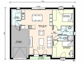 Maison à construire à Bignoux (86800)