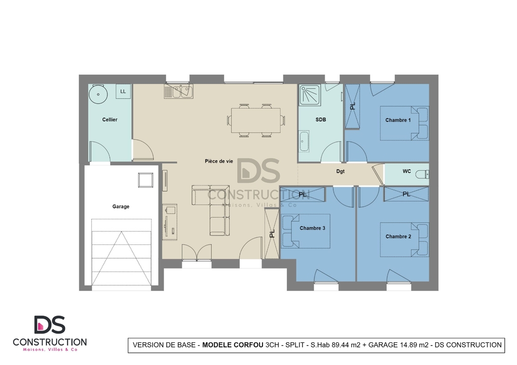 Maison de 89 m2