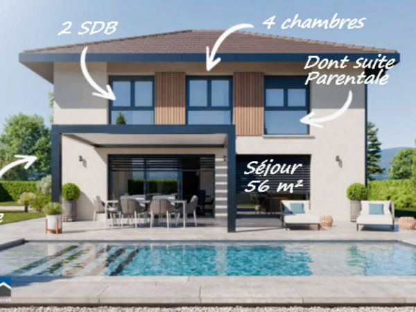Maison 145&nbsp;m² à construire Prévessin-Moëns (01280)