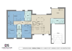 Maison 96 m² à construire Montamisé (86360)