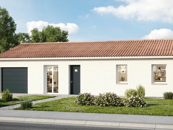 Maison 97&nbsp;m² à construire Châteauneuf-sur-Charente (16120)