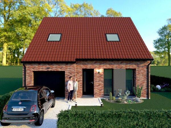 Maison 95&nbsp;m² à construire Carvin (62220)