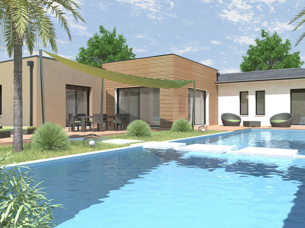 Maison 123&nbsp;m² à construire Bougue (40090)