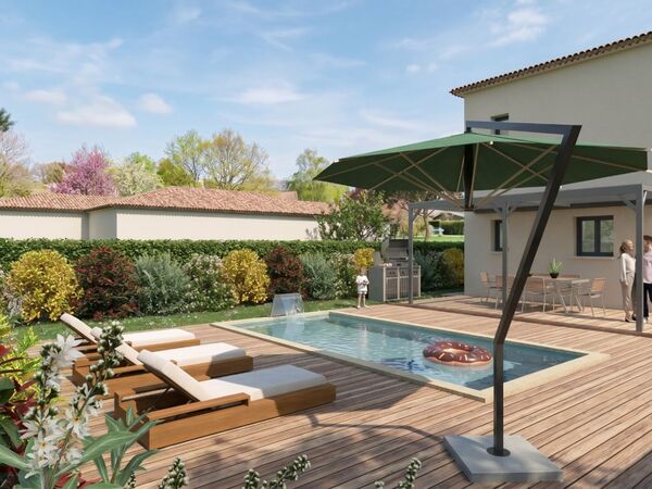 Maison 95&nbsp;m² à construire Saint-Victoret (13730)