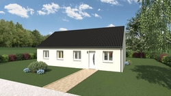 Maison 94,66 m² à construire Sinceny (02300)