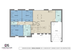 Maison 89 m² à construire Châtellerault (86100)