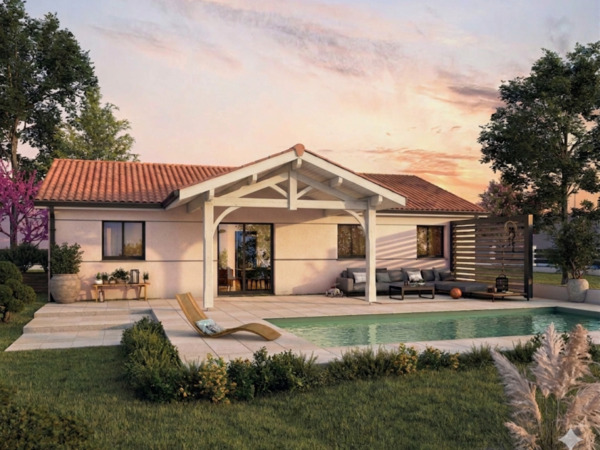Maison 90&nbsp;m² à construire Belin-Béliet (33830)