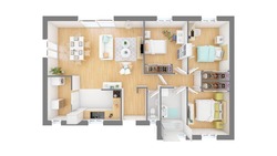 Maison 87 m² à construire Bosset (24130)