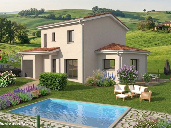 Maison 124&nbsp;m² à construire Vaugneray (69670)