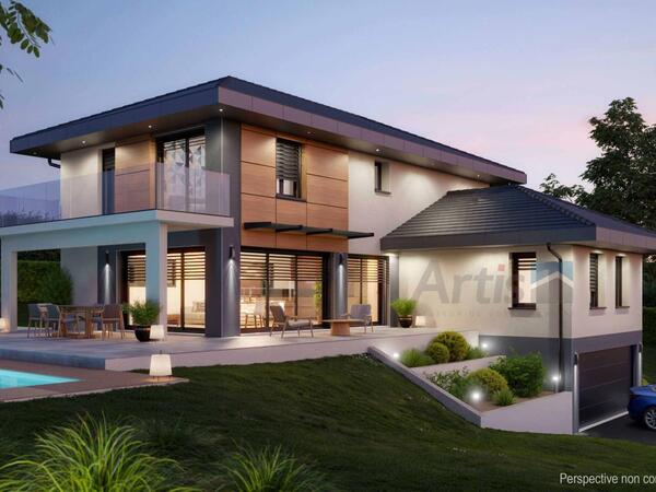 Maison 174&nbsp;m² à construire Publier (74500)
