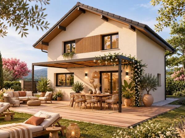 Maison 93&nbsp;m² à construire Reignier-Ésery (74930)