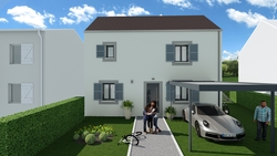 Maison 90 m² à construire Quincy-Voisins (77860)