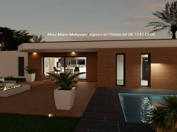 Maison 102&nbsp;m² à construire Aigrefeuille (31280)