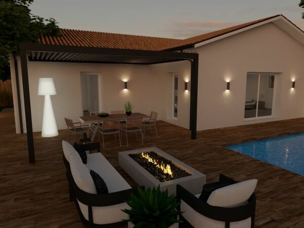 Maison 90&nbsp;m² à construire Aureilhan (40200)
