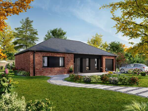 Maison 90&nbsp;m² à construire La Sentinelle (59174)