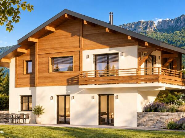 Maison 105&nbsp;m² à construire Dingy-Saint-Clair (74230)