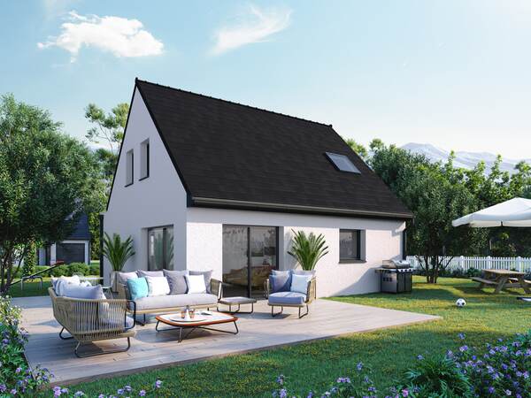 Maison 85&nbsp;m² à construire Hérouvillette (14850)