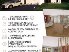 Maison à construire à Longuenesse (62219)