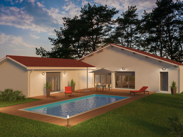 Maison 130&nbsp;m² à construire Ondres (40440)
