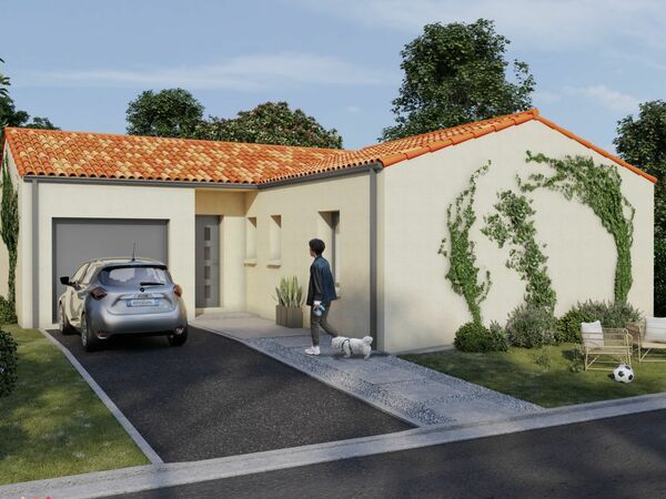 Maison 87&nbsp;m² à construire La Chapelle-Thireuil (79160)