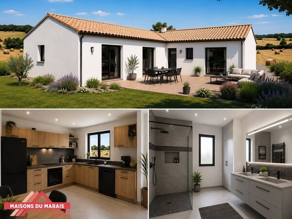 Maison 95&nbsp;m² à construire Chaix (85200)
