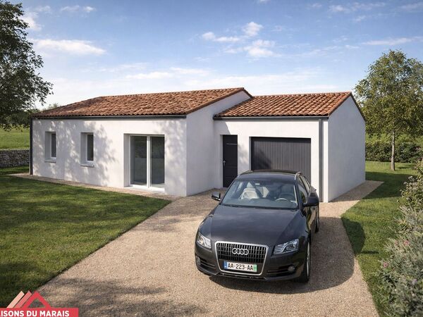 Maison 83&nbsp;m² à construire Échiré (79410)