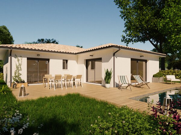 Maison 120&nbsp;m² à construire Saint-Aubin-de-Médoc (33160)