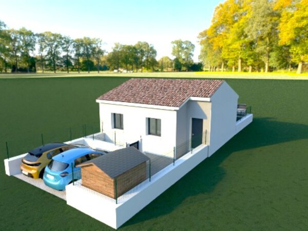 Maison 50&nbsp;m² à construire La Calmette (30190)