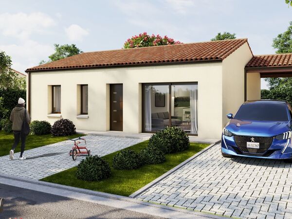 Maison 79&nbsp;m² à construire Saint-Germain-de-Longue-Chaume (79200)