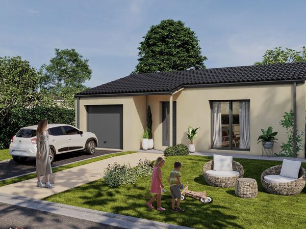 Maison 85&nbsp;m² à construire Loudun (86200)