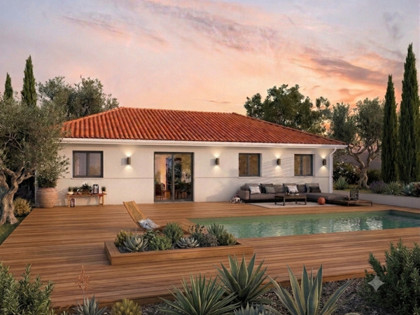 Maison 102&nbsp;m² à construire Sanguinet (40460)