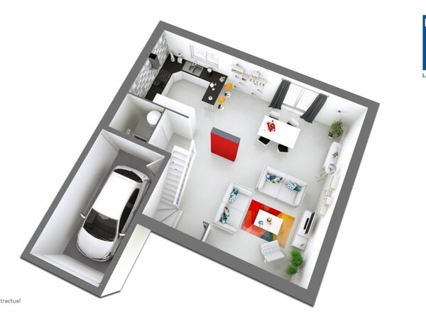 Maison 87&nbsp;m² à construire Vernon (27200)