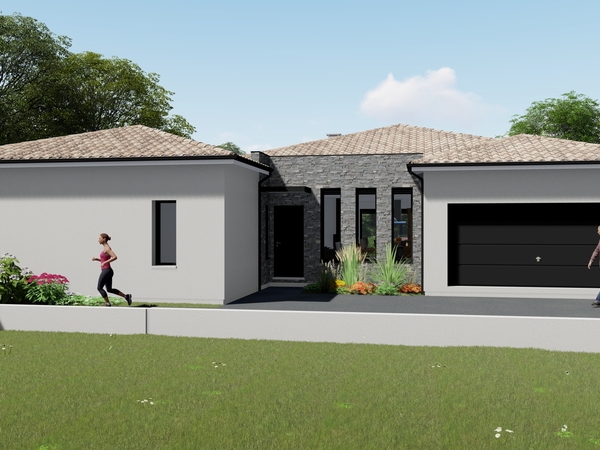 Maison 140&nbsp;m² à construire Saint-Caprais-de-Bordeaux (33880)