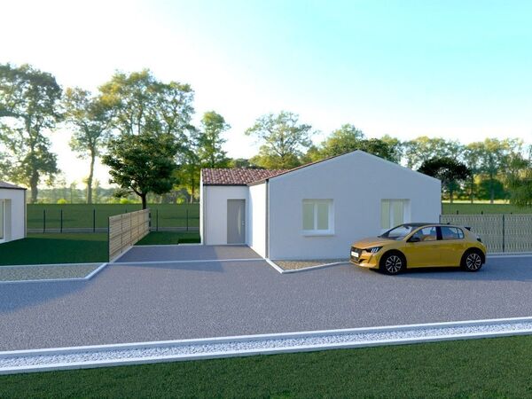 Maison 67&nbsp;m² à construire Étaules (17750)