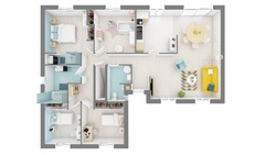 Maison 107 m² à construire Saint-Valérien (89150)