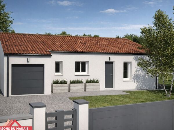 Maison 83&nbsp;m² à construire Sainte-Néomaye (79260)