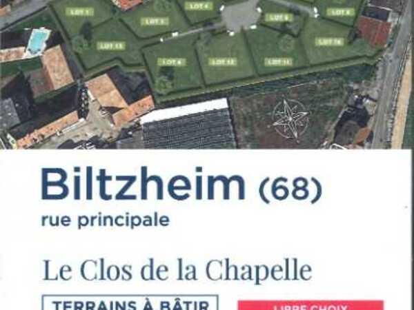 Terrain aménagé Biltzheim (68127)