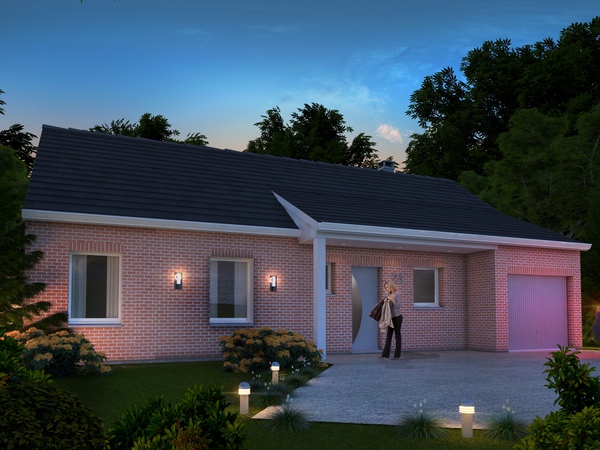 Maison 88&nbsp;m² à construire La Couture (62136)