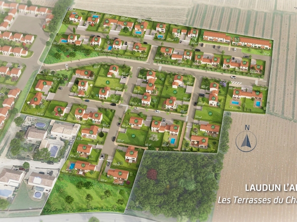 Terrain aménagé Laudun-l'Ardoise (30290)